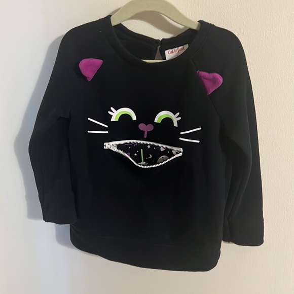 Halloween cat sweatshirt size 4t - Picture 5 of 5